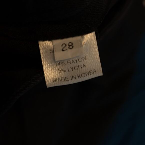 ROMFH Black Full Seat Equestrian Riding Breeches Size 28 - Picture 8 of 9